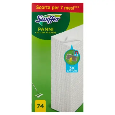 Swiffer Dry Servetele Pardoseli- Reumple 74 de Servetele Bax 3 buc.