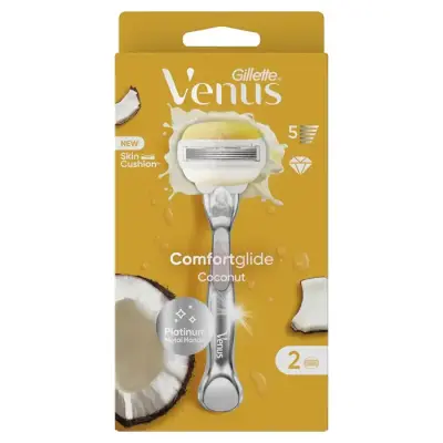 Venus Deluxe Smooth cu 5 Lame, 1 Maner + 2 Lame Bax 6 buc.