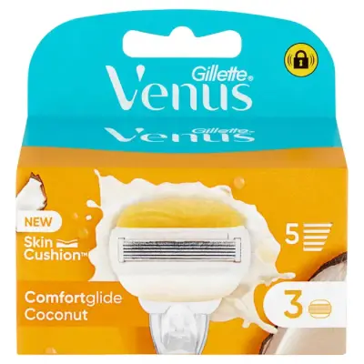 Venus Comforglide Cocco Plus Olaz Rezerve Aparat de Ras cu 5 Lame Set/3 Bax 10 buc.