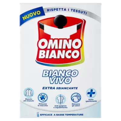 Omino Bianco Detergent Aditiv Bianco Vivo 500 g Bax 14 buc.