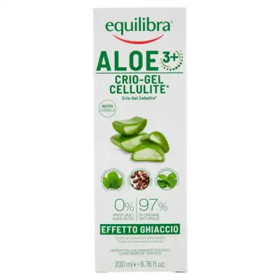 Equilibra Aloe 3+ Cryo-Gel Cellulite* Ice Effect 200 ml Bax 6 buc.