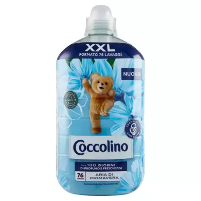 Coccolino Balsam Rufe Concentrat Aer de Primavera 76 spl 1750 ml Bax 6 buc.