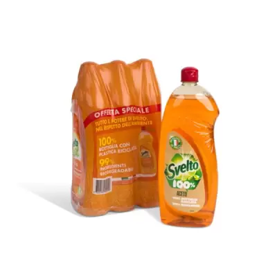 Svelto Detergent Vase Otet 3X980 ml Bax 4 buc.