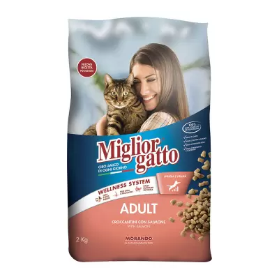 Miglior Gatto Crochete cu Somon kg 2 Bax 6 buc