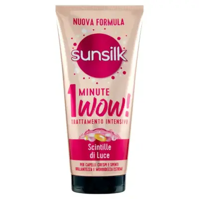Sunsilk Masca Par 1 Minut Wow! Tratament Intensiv pentru Par Incretit si Tern 180 ml Bax 6 buc.