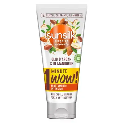 Sunsilk Masca Par Argan & Ulei de Migdale 1 minut Wow! 180 ml Bax 6 buc.
