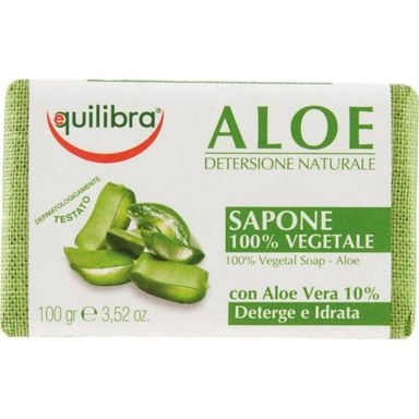 Equilibra Sapun Solid 100% Vegetal 100 gr, Bax 12 buc.
