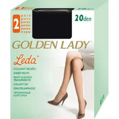Gonden Lady Leda 2 Perechi Nero IV Bax 10 buc