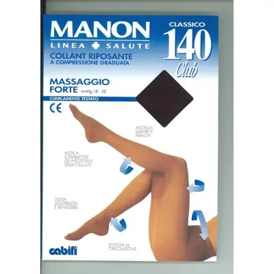 Manon Ciorapi Riposanti 140 Negru III Bax 1 buc