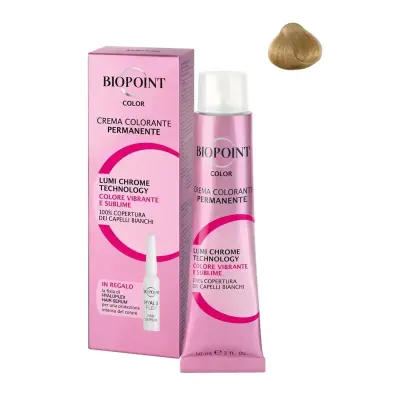 Biopoint Vopsea Par Crema Blond Deschis Auriu + Fiola 60 ml N9,3 Bax 6 buc.