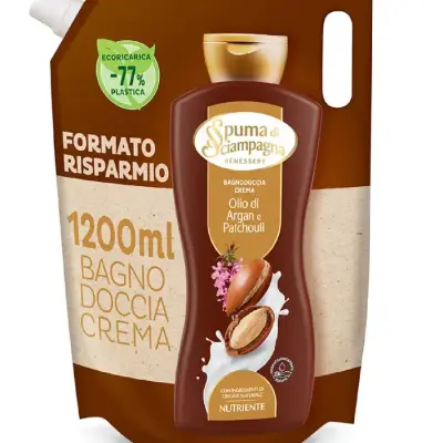 Spuma di Sampagna Spuma de Baie Argan Rezerva 1200 ml Bax 8 buc.