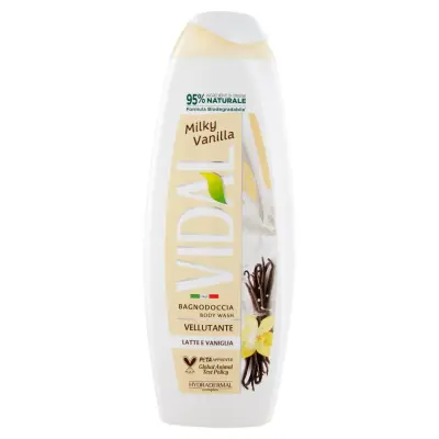 Vidal Gel de Dus Lapte si Vanilla 500 ml Bax 12 buc.