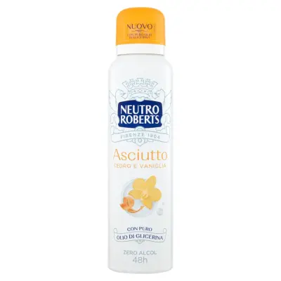 Neutro Roberts Deodorant Spray Cedro si Vanilie 150 ml Bax 12 buc.