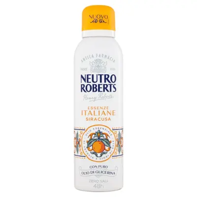 Neutro Roberts Deo Essenze Italiane Dolomiti Ulei de flori de Portocala si Sare 200 ml Bax 12 buc.