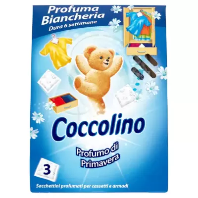  Coccolino Odorizant Lenjerie Dulap Asortat, Set 3 plicuri, Bax 12 buc.