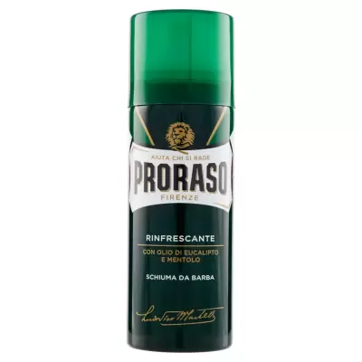 Proraso Spumă De Ras Revigorantă Ulei De Eucalipt Si Mentol 50 ml Bax 12 buc.