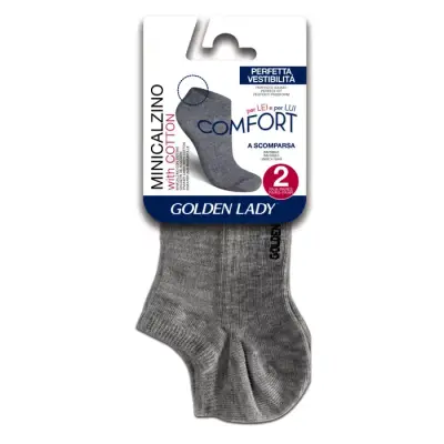Golden Lady Unisex Mini Soseta Gri 40/43 Set/2 Bax 3 buc.