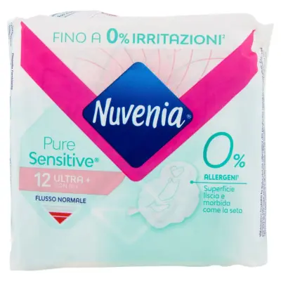 Nuvenia PureSensitive Ultra + cu Aripi 12 buc Bax 12 buc.