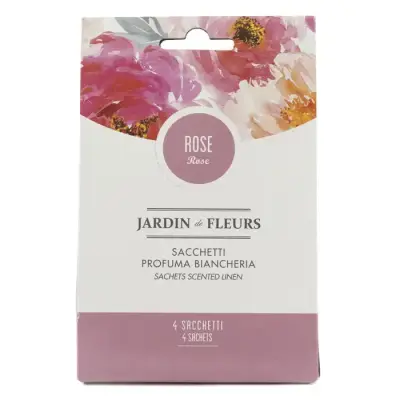 Jardin de Feurs Pliculete Parfumate De Trandafiri 4 buc Bax 18 buc.