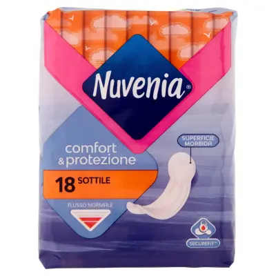 Nuvenia Comfort & Protection Tampoane Igienice Anatomice Subtiri 18buc Bax 16 buc.