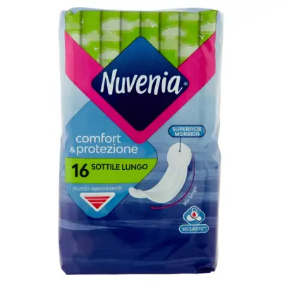 Nuvenia Comfort & Protection Subtirii si Lungi 16buc Bax 16 buc.