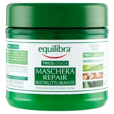 Equilibra Masca de Par Tricologica Restructuratoare Reparatoare 250 ml Bax 6 buc.