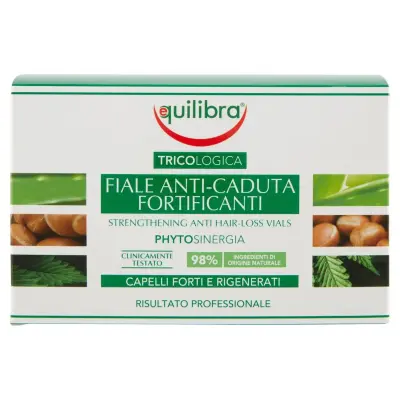 Equilibra Fiole Fortifiante Anti-Caderea Parului 10 x 8 ml Bax 6 buc.