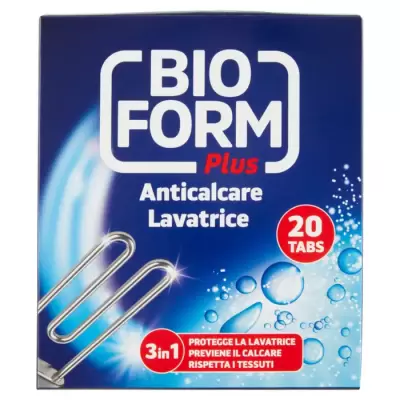 Bioform Anticalcare pentru Masina de Spalat 3 In 1 20 Capsule Bax 14 buc.