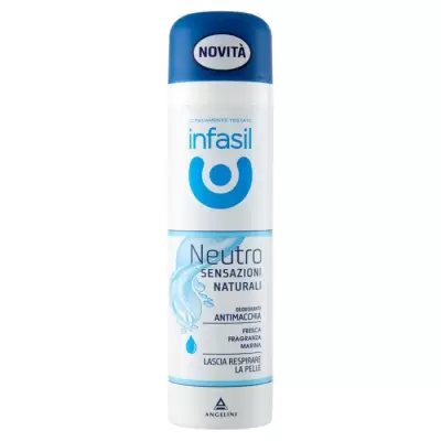 Infasil Deodorant Spray Neutral Natural Sensations Marine Fragrance 150 ml Bax 6 buc.