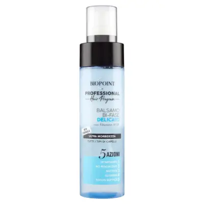 Biopoint Professional Hair Program Bi-Phase Delicat Balsam Par 200 ml Bax 6 buc.