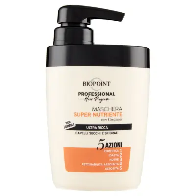 Biopoint Professional Hair Program Super Nourishing Masca 300 ml Bax 6 buc.