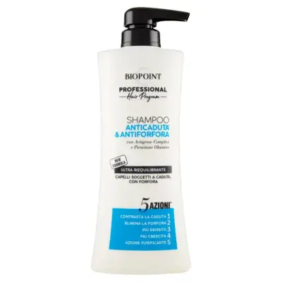 Biopoint Sampon Professional Hair Program Anti-Caderea Parulu/Anti-Matreata 400 ml Bax 6 buc.