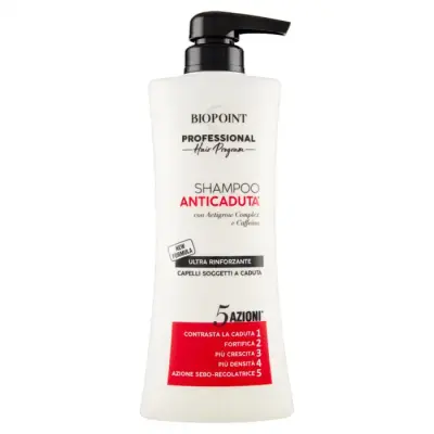 Biopoint Sampon Professional Hair Program Anti-Caderea Parului 400 ml Bax 6 buc.