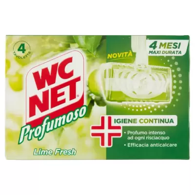 Wc Net Odorizant Wc Solid, Lime Fresh, 4 Set, Bax 12 buc.