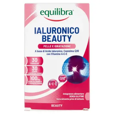 Equilibra Hyaluronic Beauty Piele si Hidratare 30 Tablete 15,3 g Bax 6 buc.