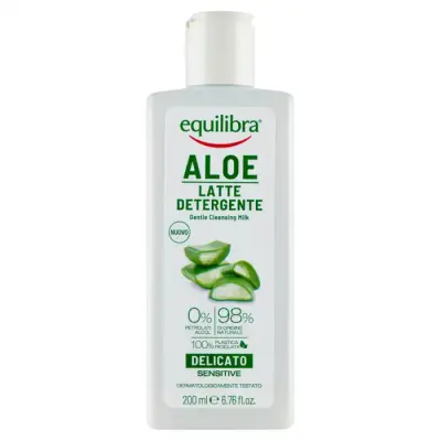 Equilibra Lapte Demachiant Aloe 200 ml Bax 6 buc.
