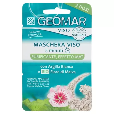 Geomar Masca de Fata Purificatoare, Efect Mat 15ml Bax 24 buc