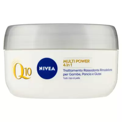 Nivea Tratament de remodelare fermitate pentru picioare, burtă și fese Q10 Multi Power 4in1 300 ml Bax 12 buc