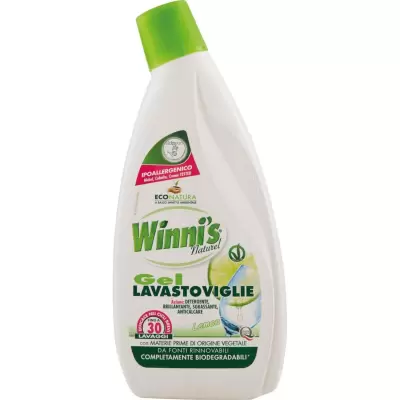 Winni's Detergent Gel Masina de Spalat Vase, 750ML, Bax 12 buc.
