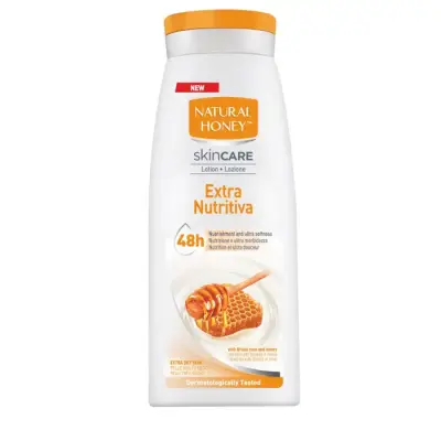 Natural Honey Lotiune Hidratanta cu Nuci si MIere pentru Piele Normal si Uscat 400 ml Bax 6 buc.