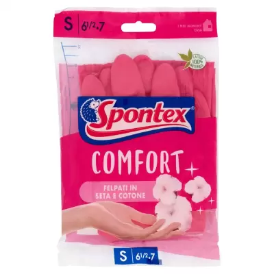 Spontex Manusi de Menaj Soft Marimea S Bax 6 buc.