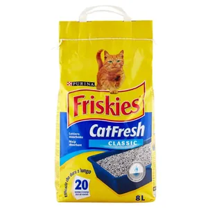 Friskies Letiera Absorbant Catfresh Classic 8 L Bax 4 buc.
