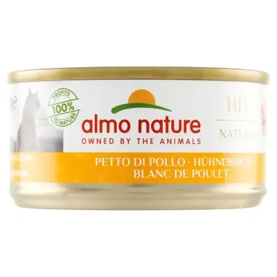 Almo Nature HFC Hrana pentru Pisici cu Piept de Pui 70g Bax 24 buc.