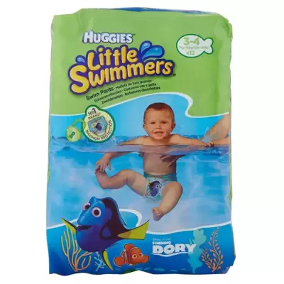 Huggies Scutece Swin Marime 3-4 M 12 buc, Bax 8 buc