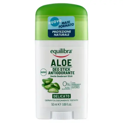 Equilibra Deodorant Stick Delicat Anti-odorant Aloe 50 ml Bax 6 buc.