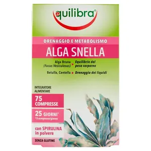 Equilibra Alga Snella Drenaj 75 pastile, Bax 9 buc.