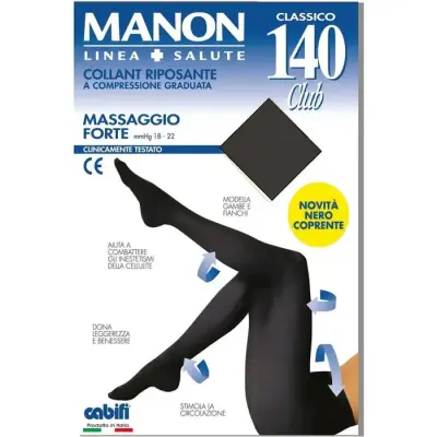 Manon Ciorapi 140 Negru V, Bax 1 buc