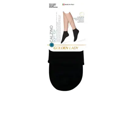 Golden Lady Soft Top Sosete Negru 24O One Size Bax 6 buc.