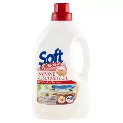 Soft Detergent Delicat De Marsilia 16 spalari Bax 15 buc.