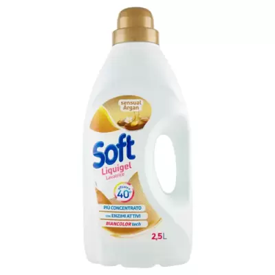 Soft Detergent Lichid Senzual Argan 45 Spalari bax 4 buc.